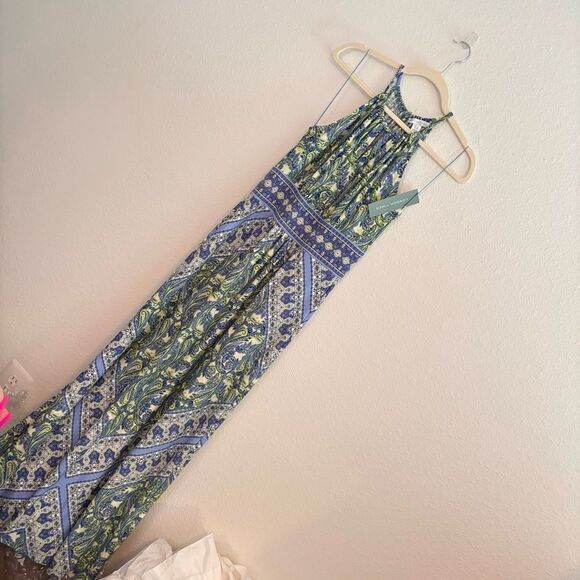 London Times Dresses & Skirts - NWT London Times style women’s maxi dress, navy/green new with tags